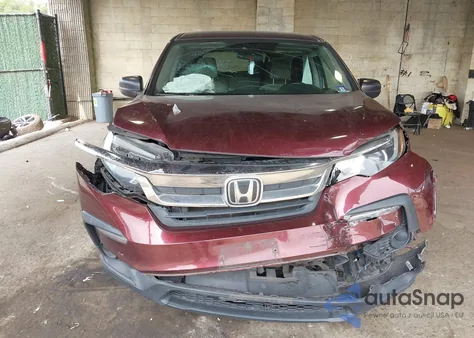 2019 Honda Pilot Lx из США, поврежденный, VIN 5FNYF6H12KB053692